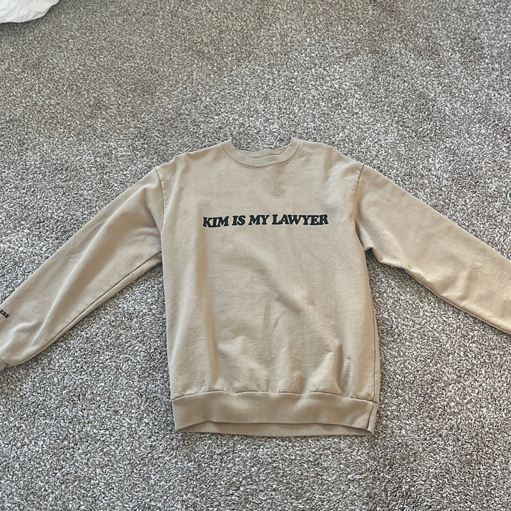 Kim is my Lawyer Talentless Sweater